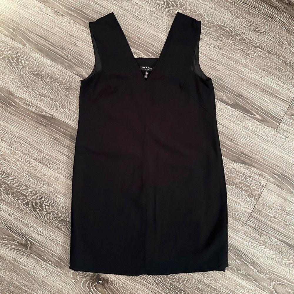 Rag & Bone Alma V-Neck Shift Dress